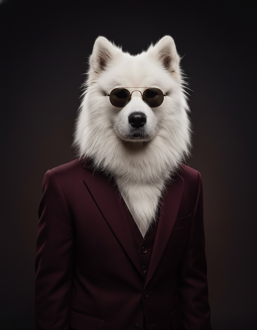 Noir Collection: Personalised Digital Pet Portrait